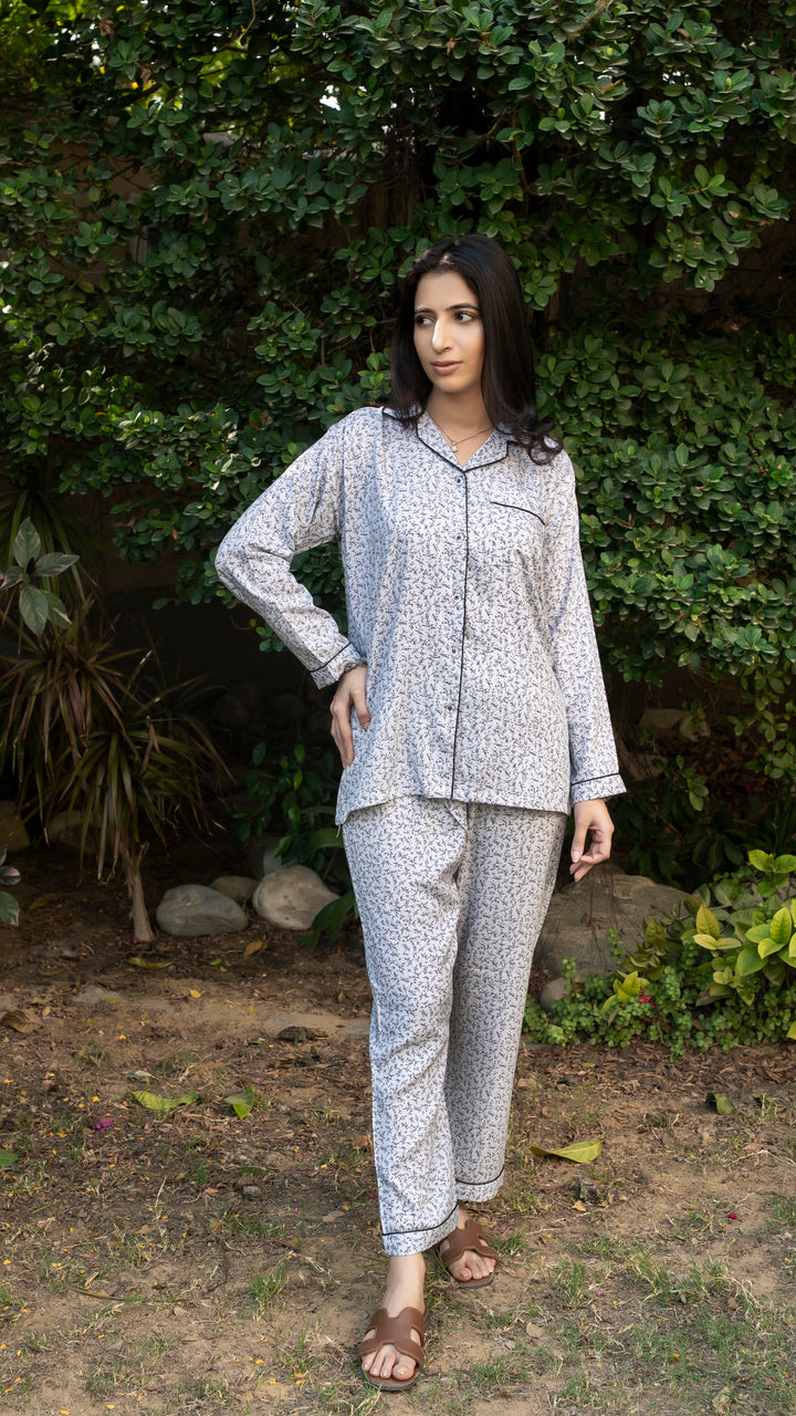 Silver Whisper PJ Set
