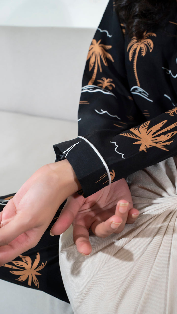Royal Palms PJ Set