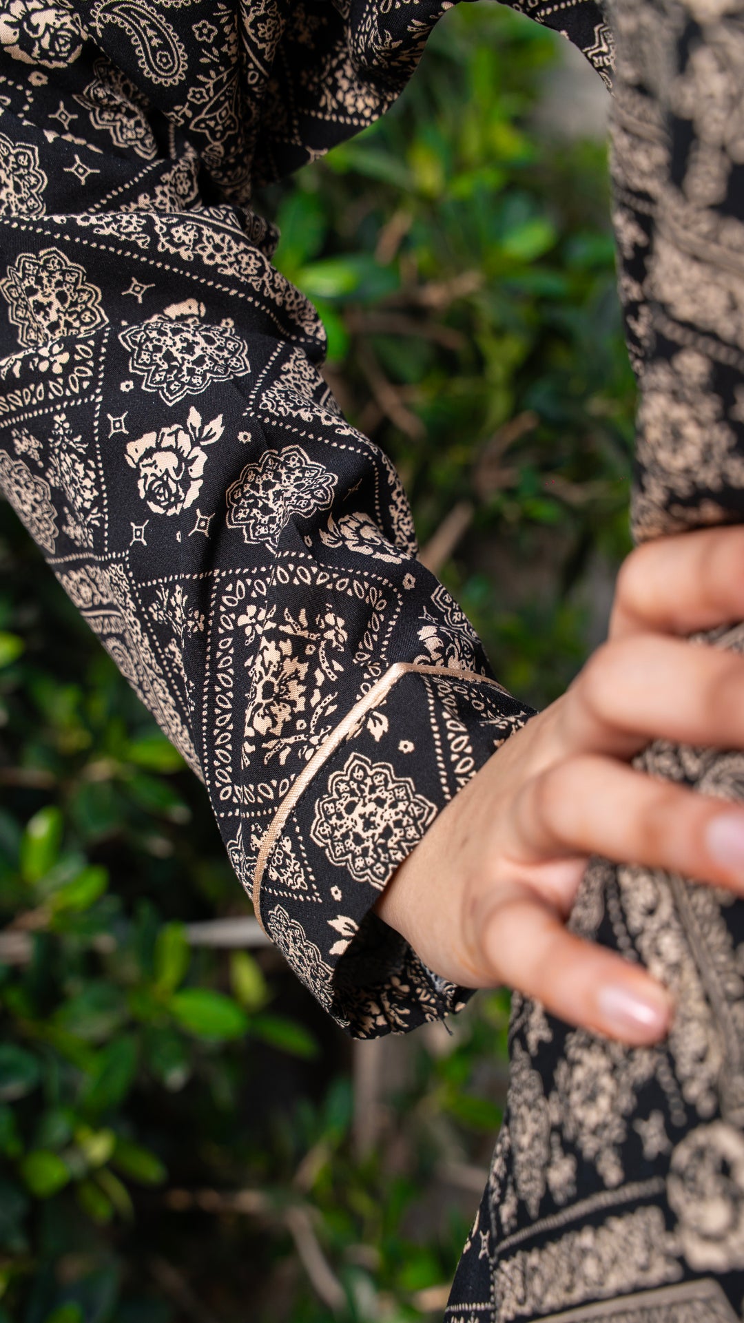 Royal Paisley PJ Set