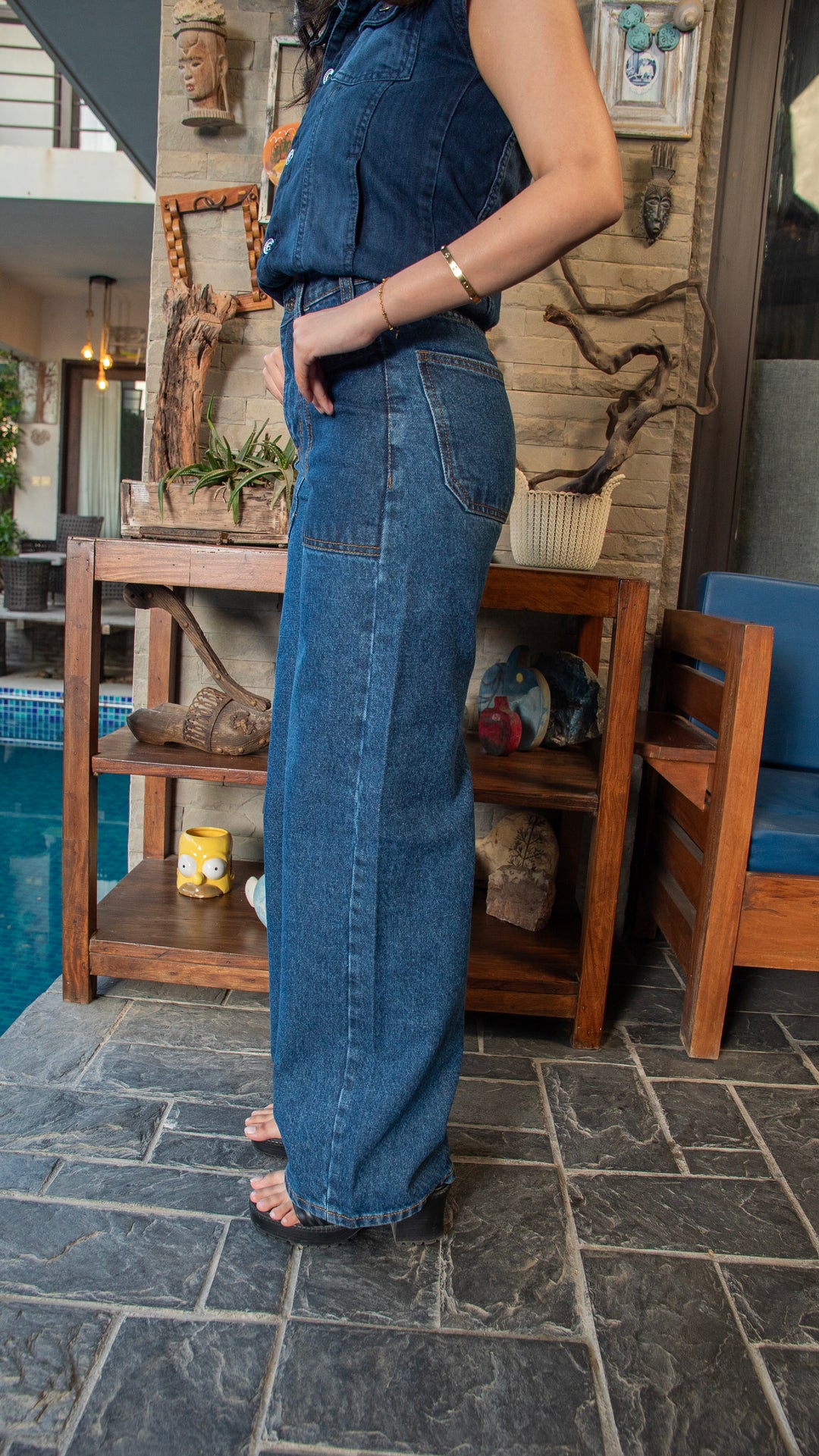 Blue Edge Pocket Jeans