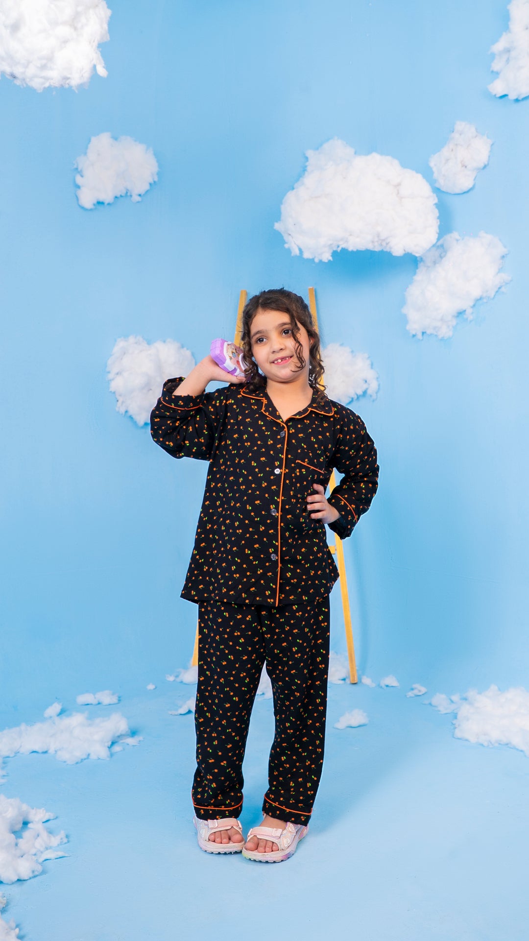Red Cherries Kids PJ Set