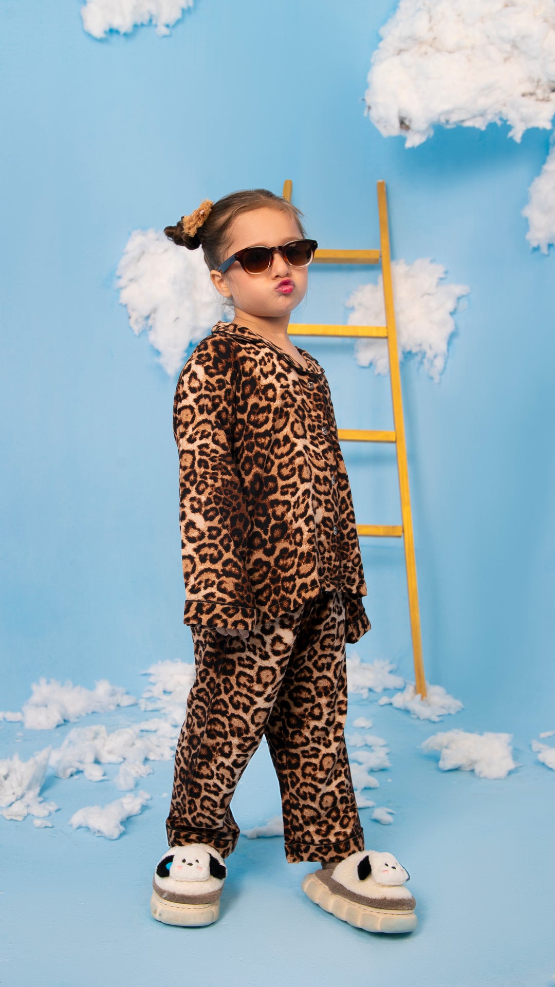 Leopard Kids PJ Set