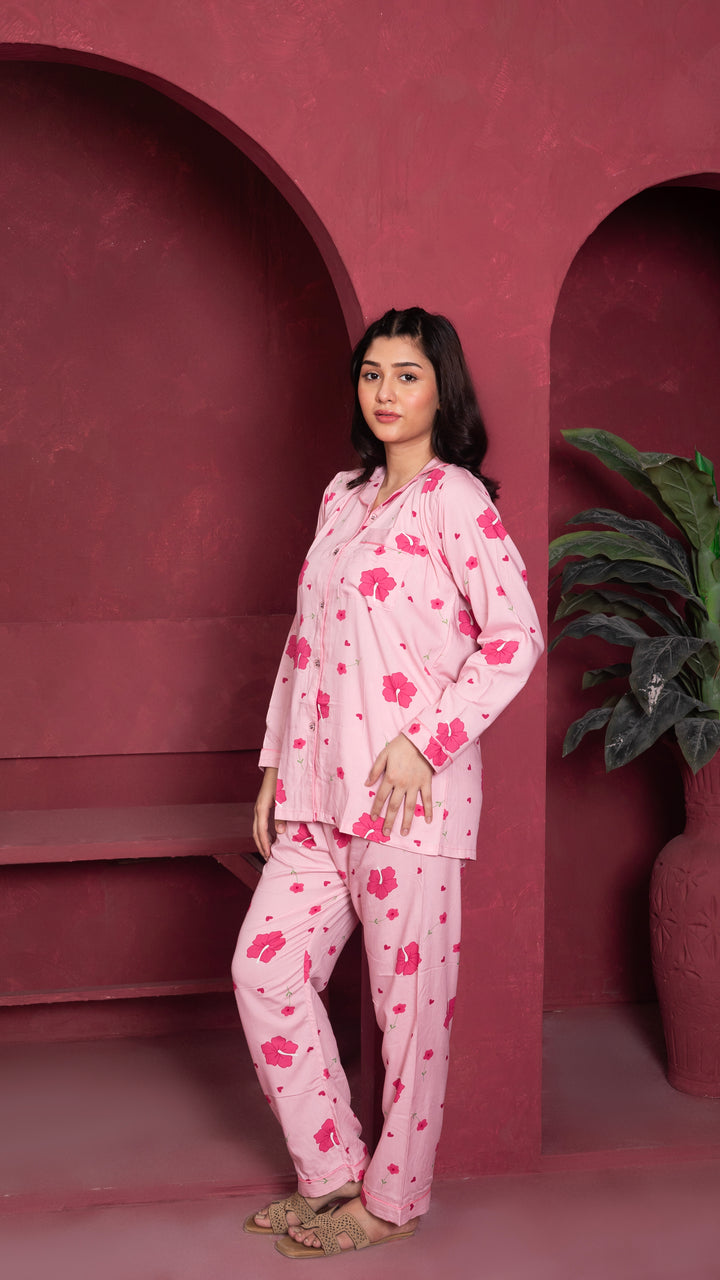 Blush Bloom PJ Set