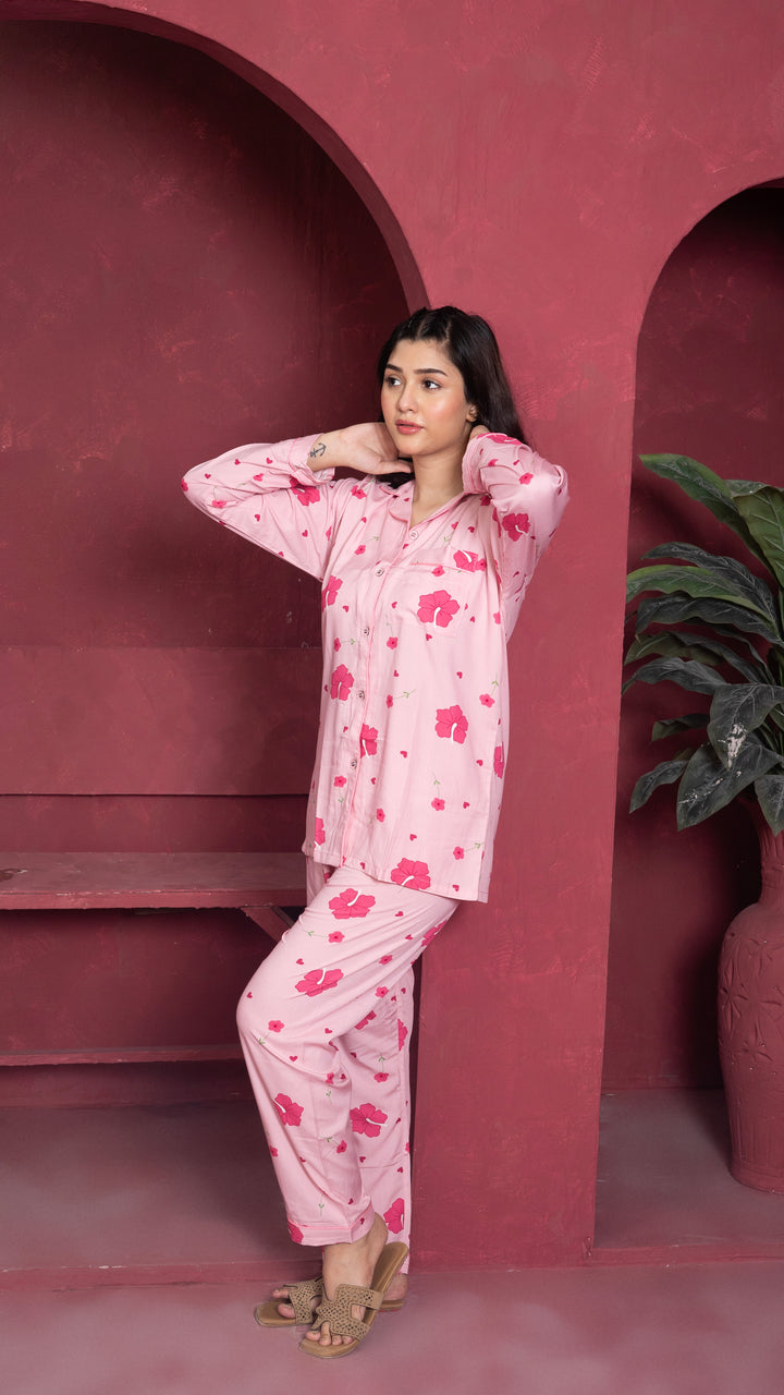 Blush Bloom PJ Set