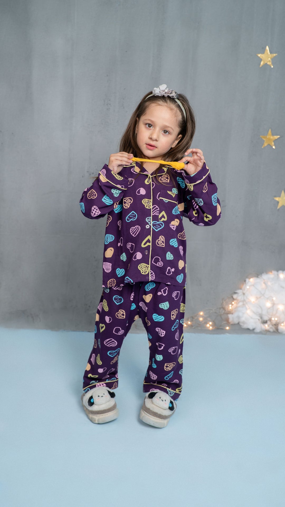 Candy Hearts Kids PJ Set