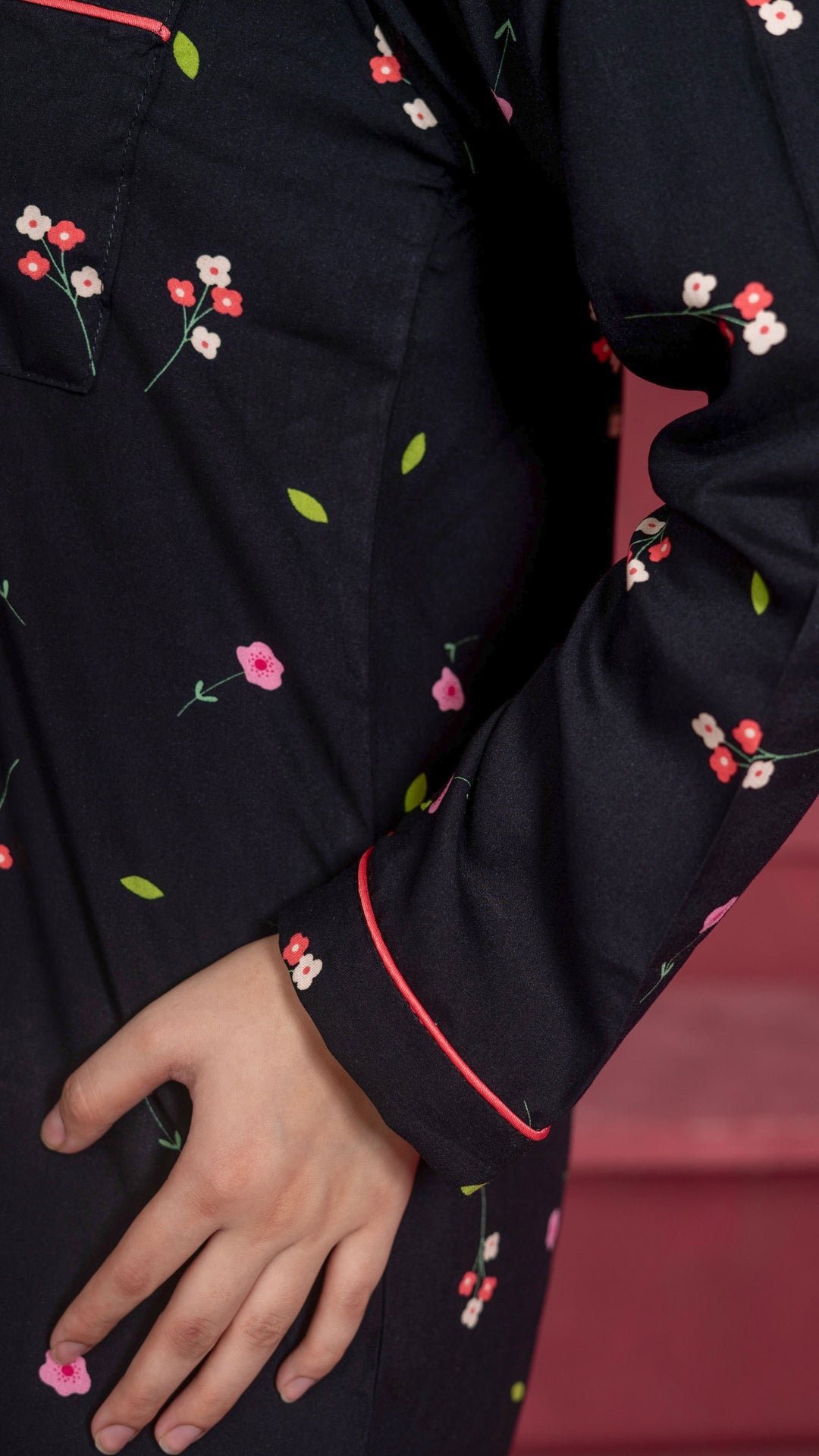 Coral Bloom PJ Set