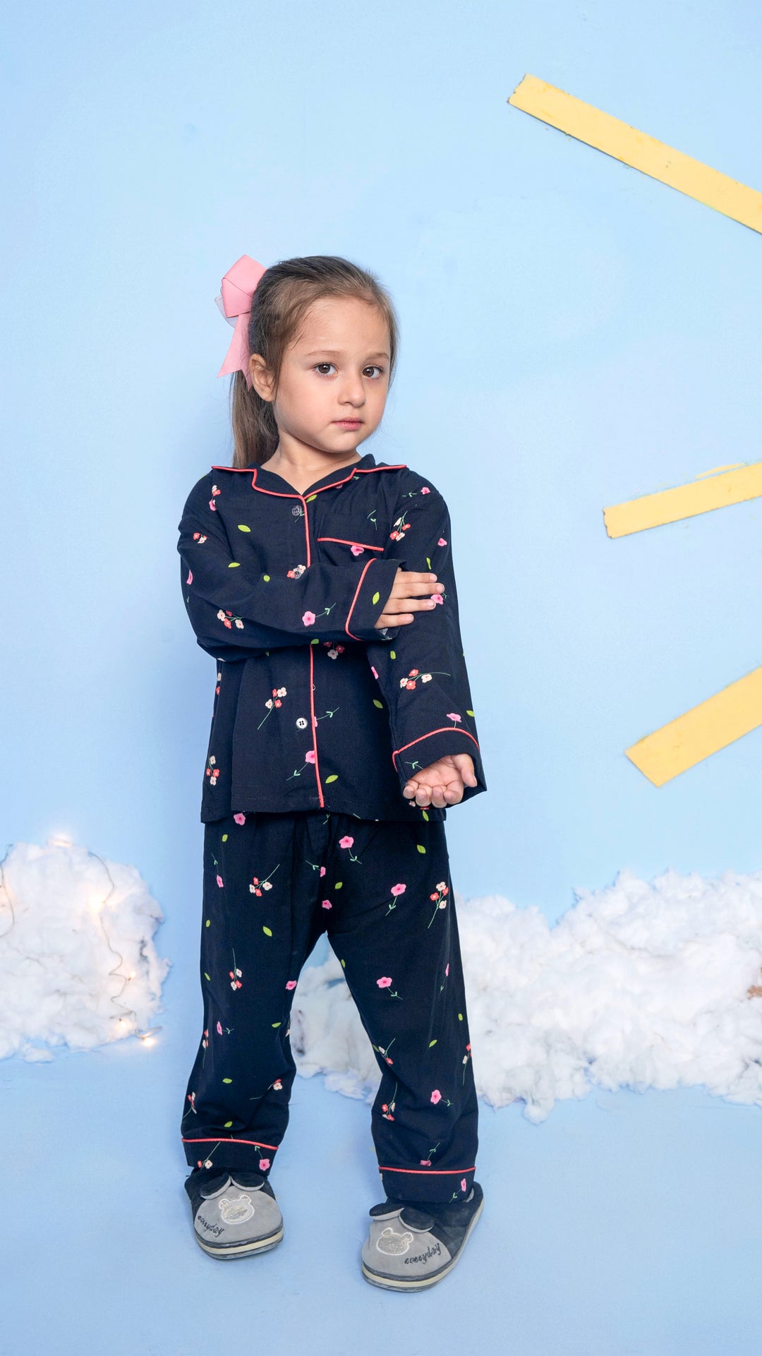 Coral Bloom Kids PJ Set