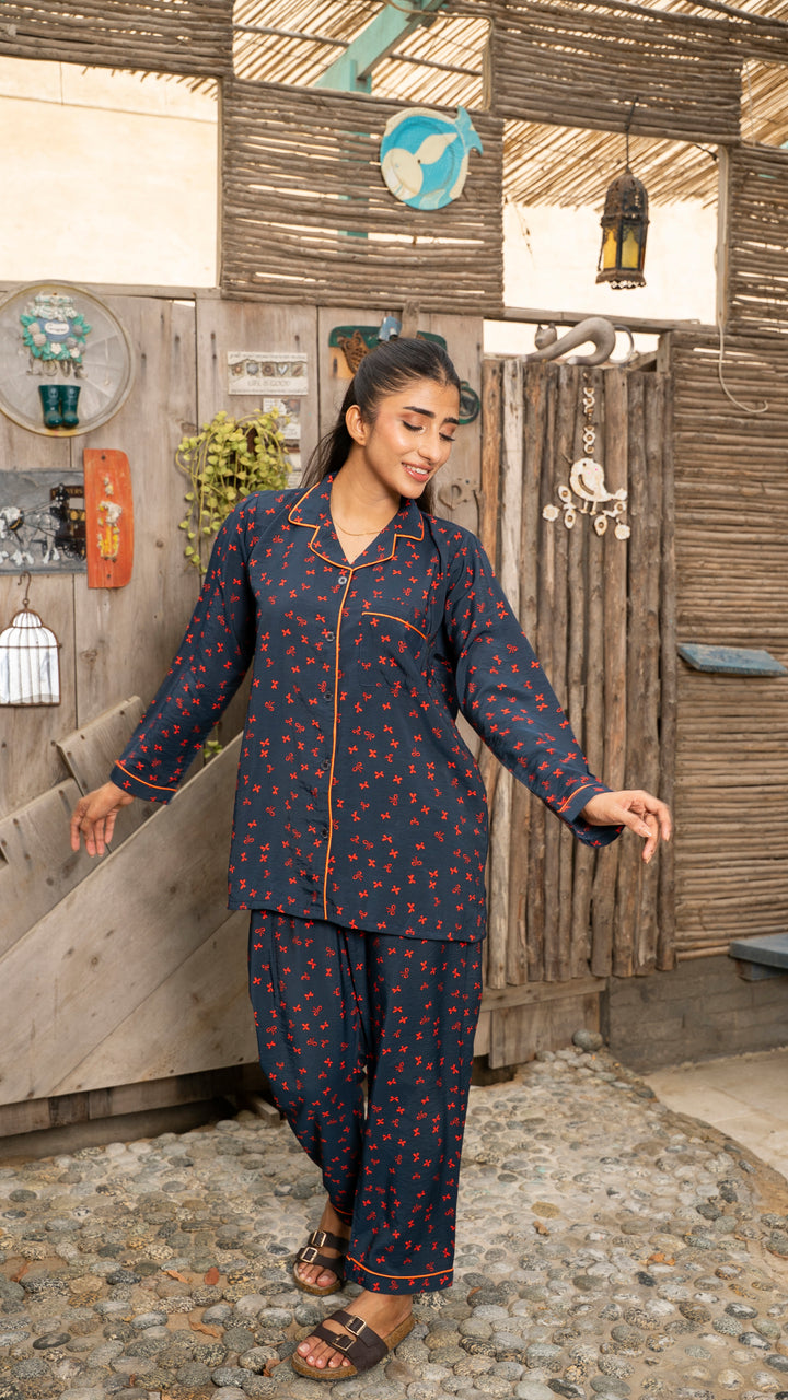 Red Bows PJ Set