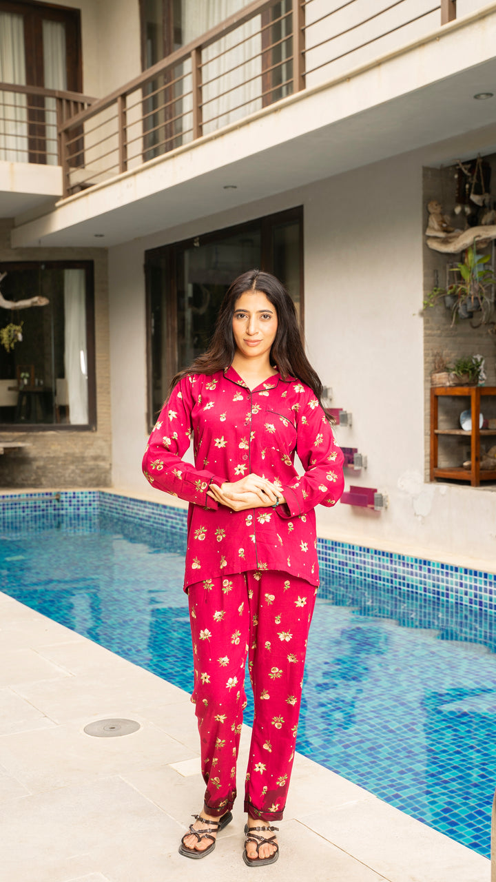 Wild Rose PJ Set