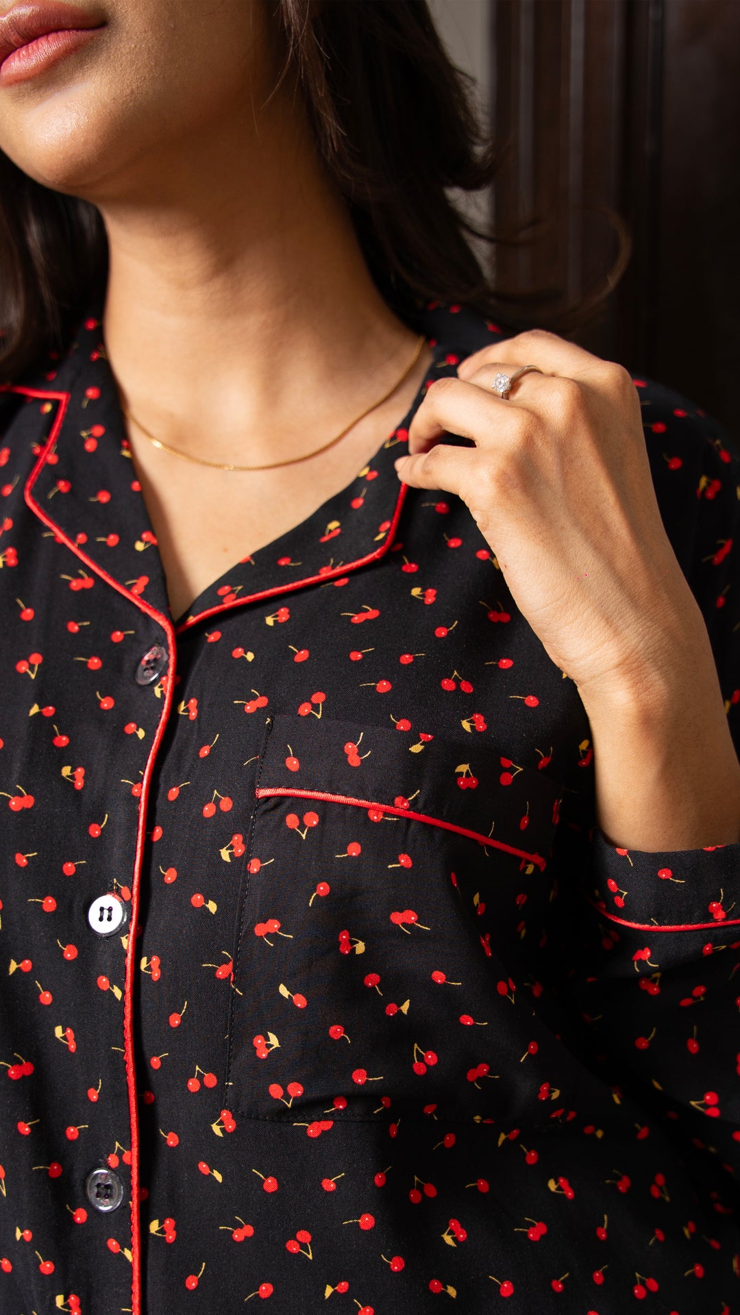 Red Cherries PJ Set