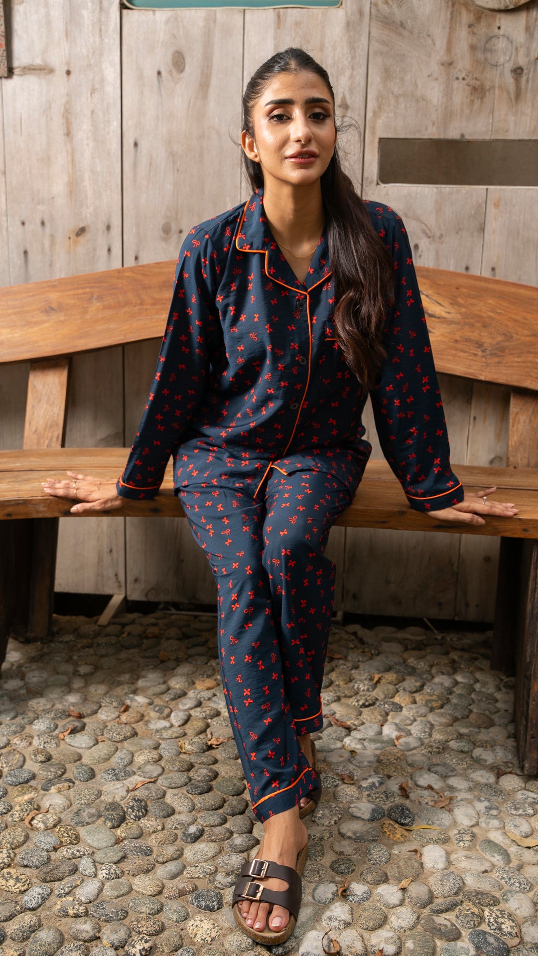Red Bows PJ Set