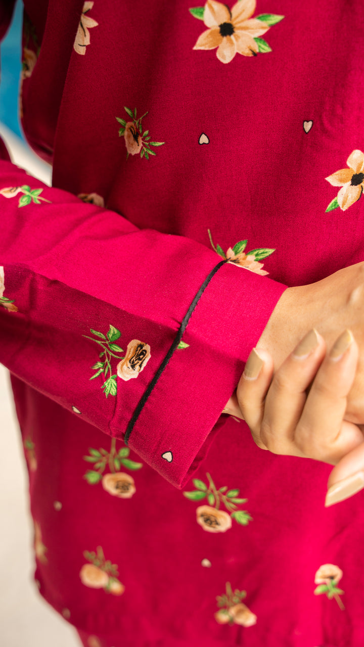 Wild Rose PJ Set